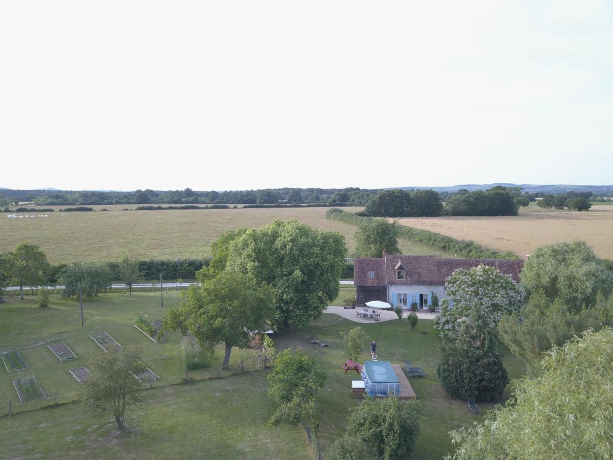 B&B Le Corbier Herry Bagian luar foto